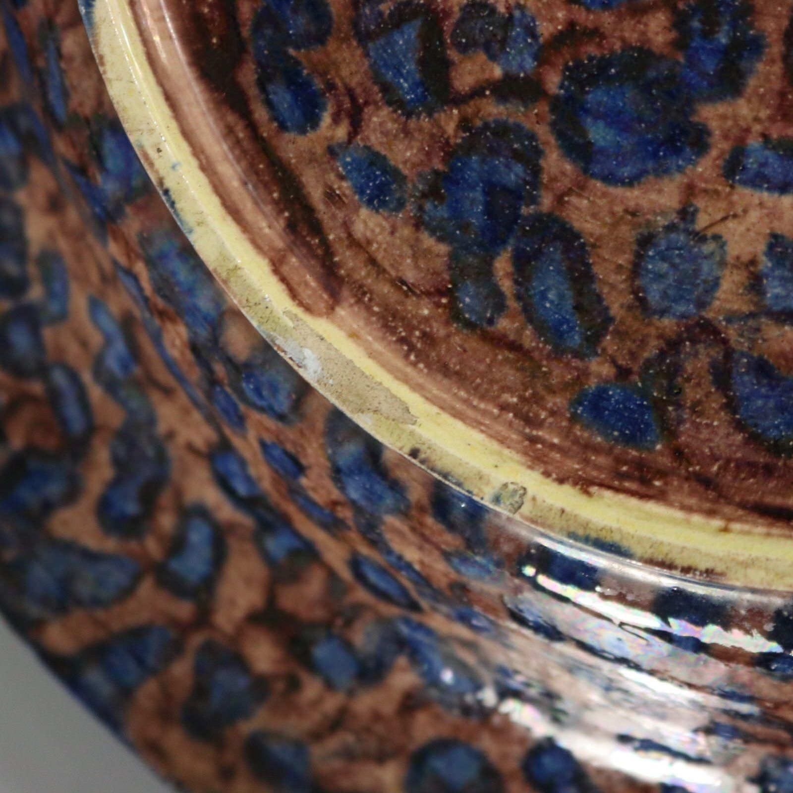 photo furniture School Of Paris Majolica Palissy Fish, Reptile & Leaves Plate