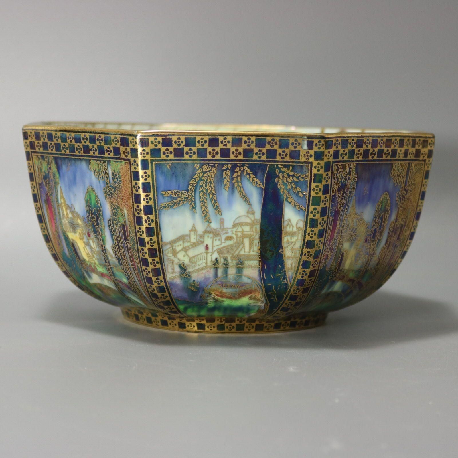 Wedgwood Fairyland Lustre Octagonal Dana Bowl photo buy