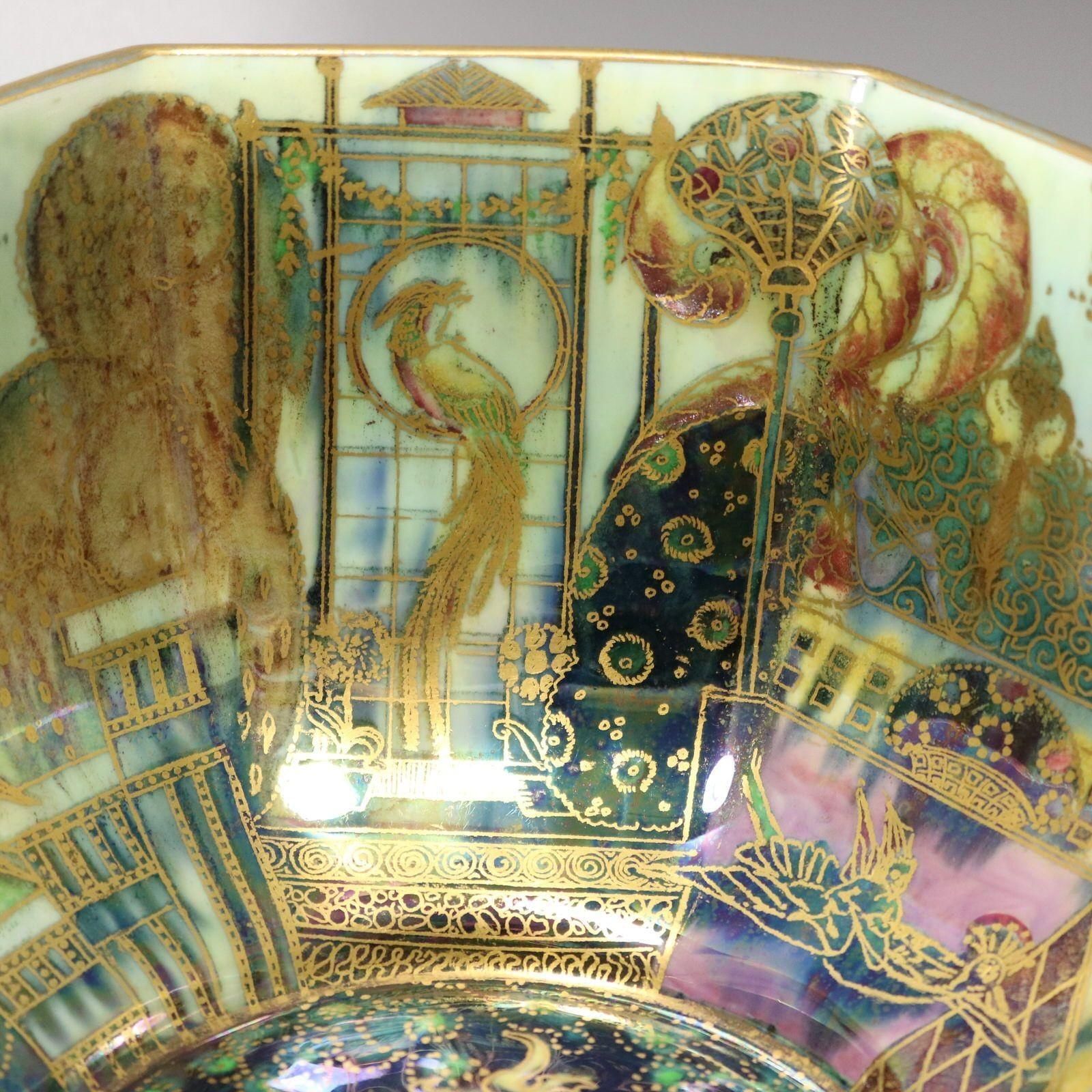photo for sale Wedgwood Fairyland Lustre Octagonal Dana Bowl