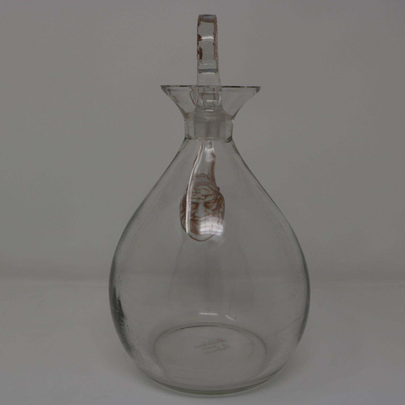 René Lalique Glass Satyre Decanter photo buy