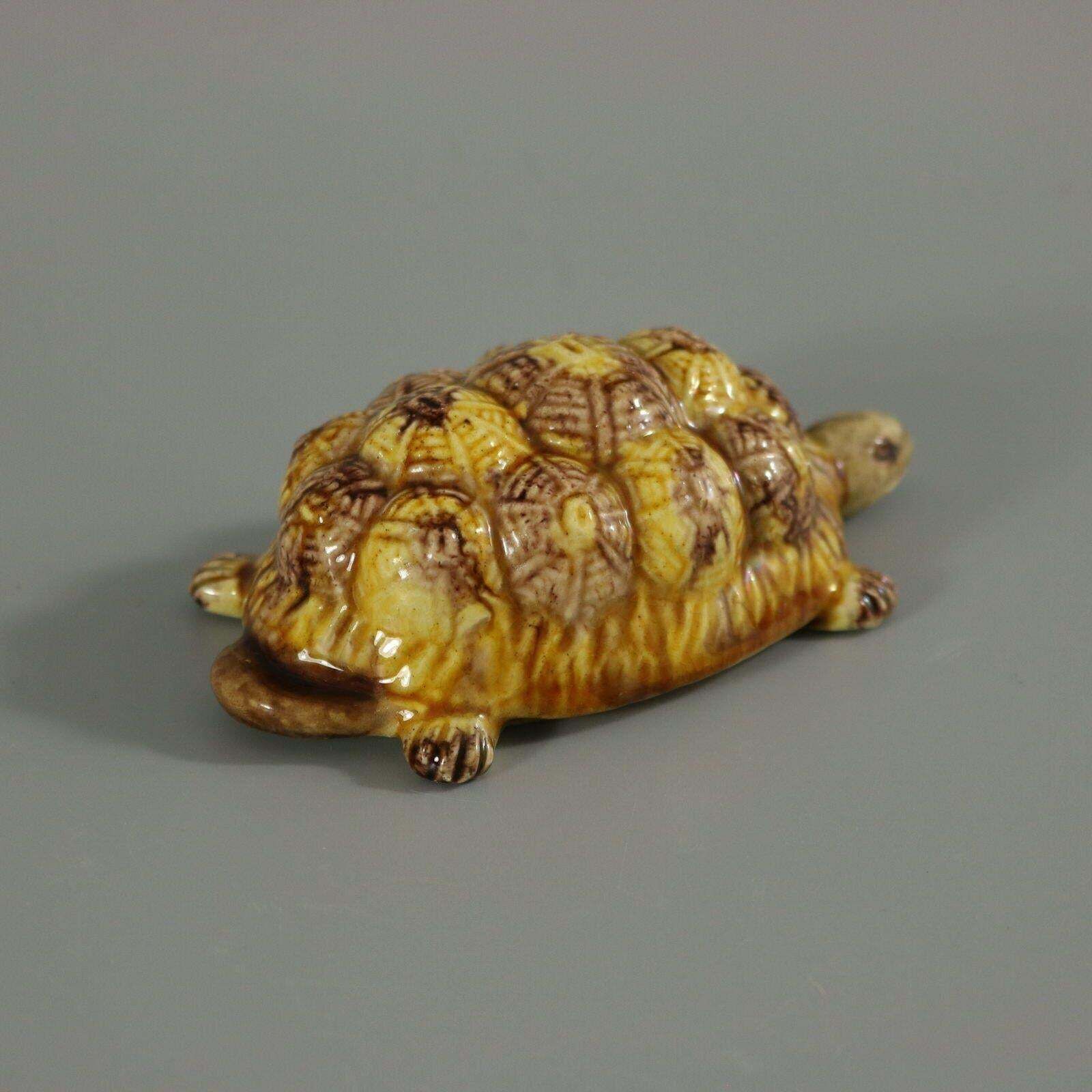 Portuguese Palissy Majolica Tortoise Figure photo buy