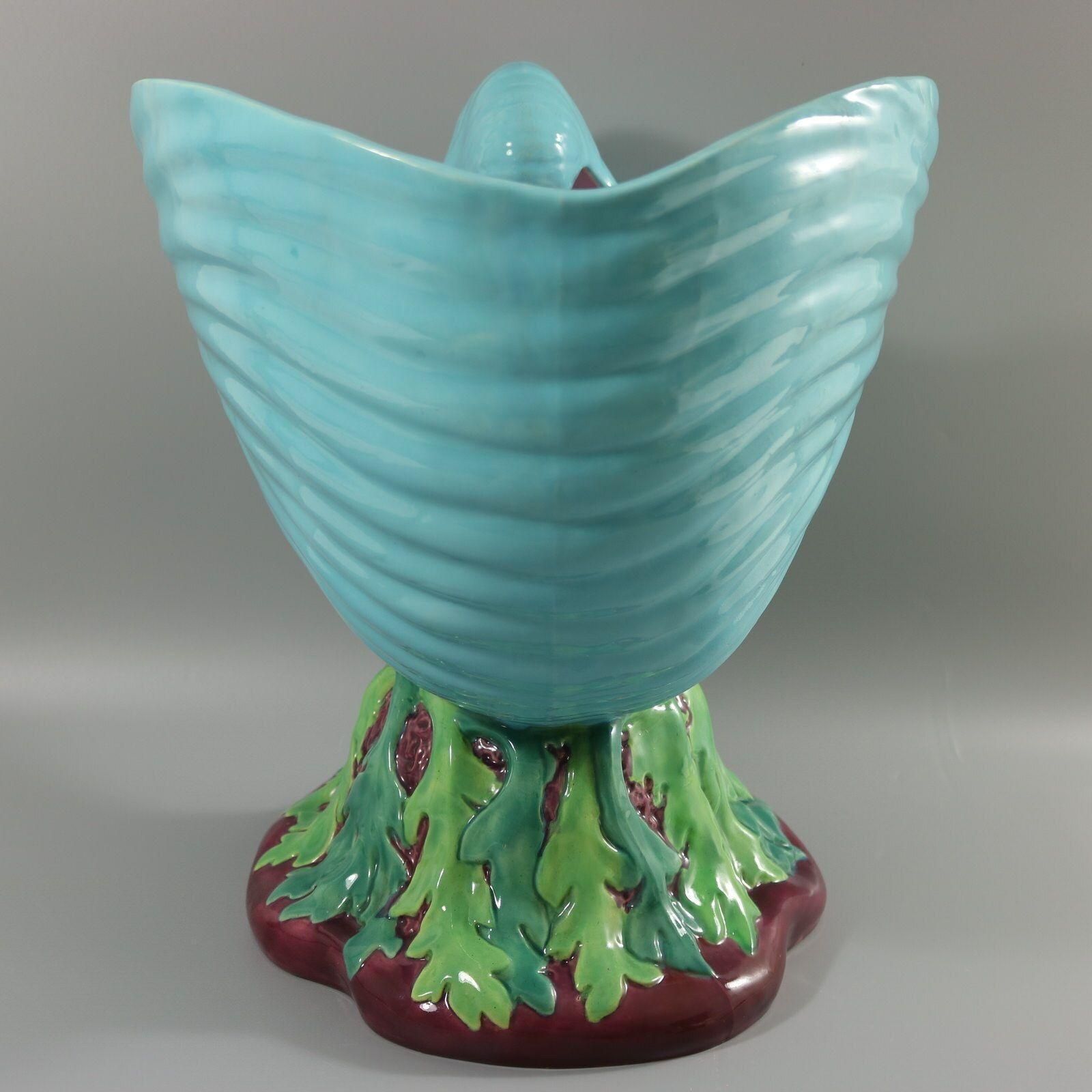 Minton Majolica Nautilus Shell bloempot photo furniture