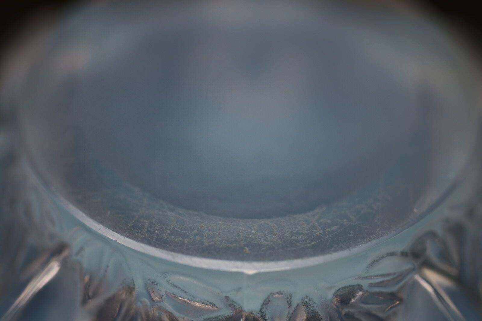 Rene Lalique Opalescent Glass 'Rampillon' Vase photo buy