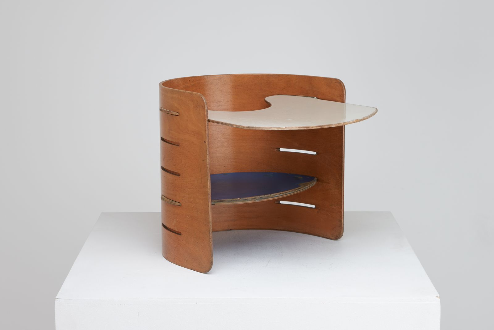 Kristian Solmer Vedel Plywood Child's Chair For Orskow & Co, Denmark 1957