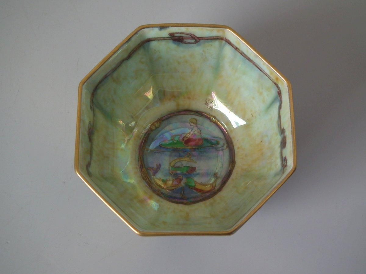 Wedgwood Fairyland Lustre 'Firbolgs' Antique Centre Bowl photo furniture