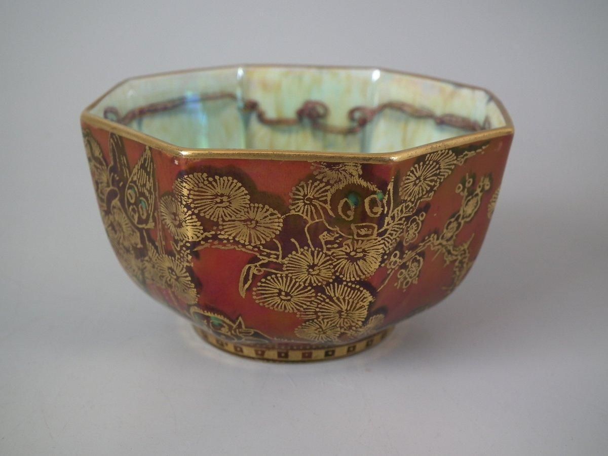 Wedgwood Fairyland Lustre 'Firbolgs' Antique Centre Bowl photo 1588.0