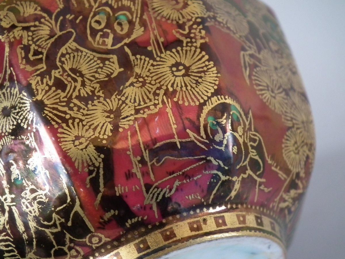 photo buy Wedgwood Fairyland Lustre 'Firbolgs' Antique Centre Bowl