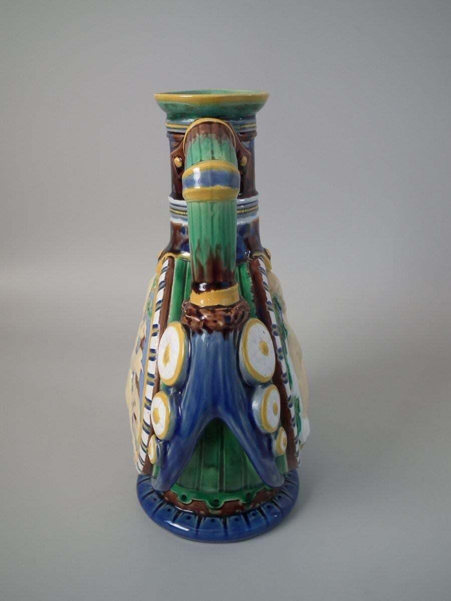 photo furniture Minton Majolica Renaissance Revival Jug Or Pitcher