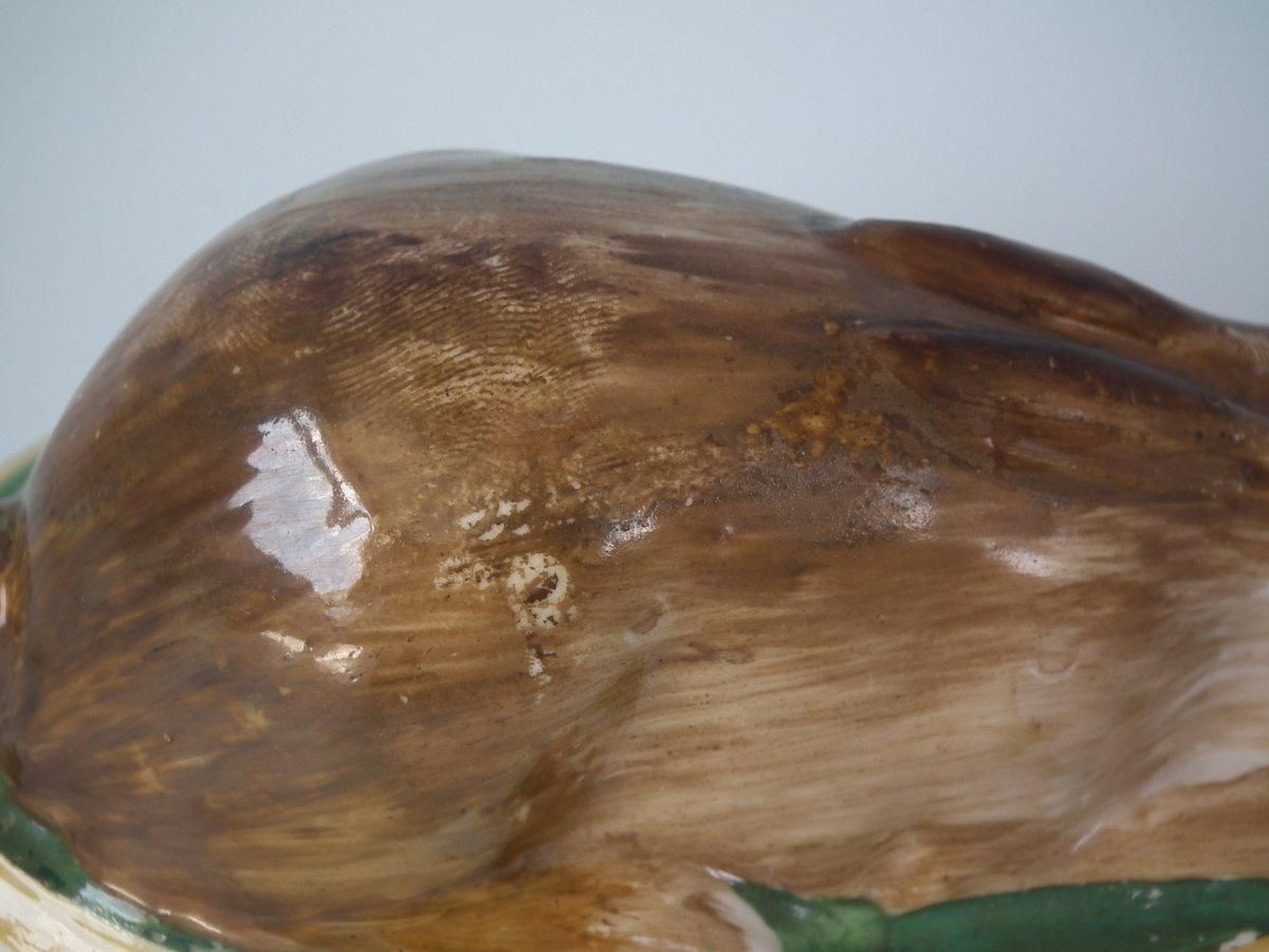 Staffordshire Porcellaneous Rabbit Figure photo vinterior