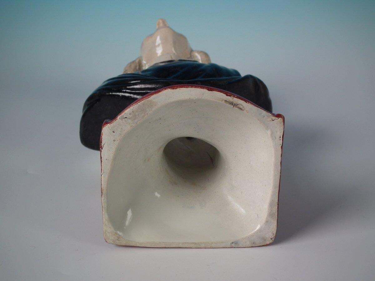 Staffordshire Pearlware 'John Wesley' Bust photo vinterior