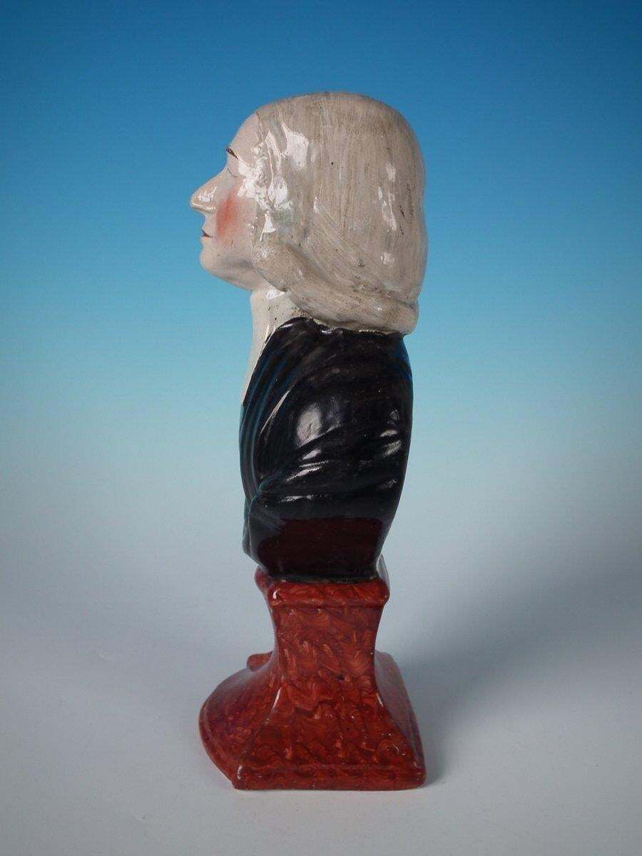 Staffordshire Pearlware 'John Wesley' Bust photo buy