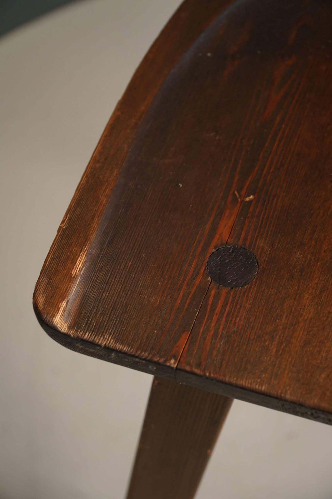 photo vinterior Primitive Swedish Pine Chair, Carl Malmsten Style, Early 20th Century