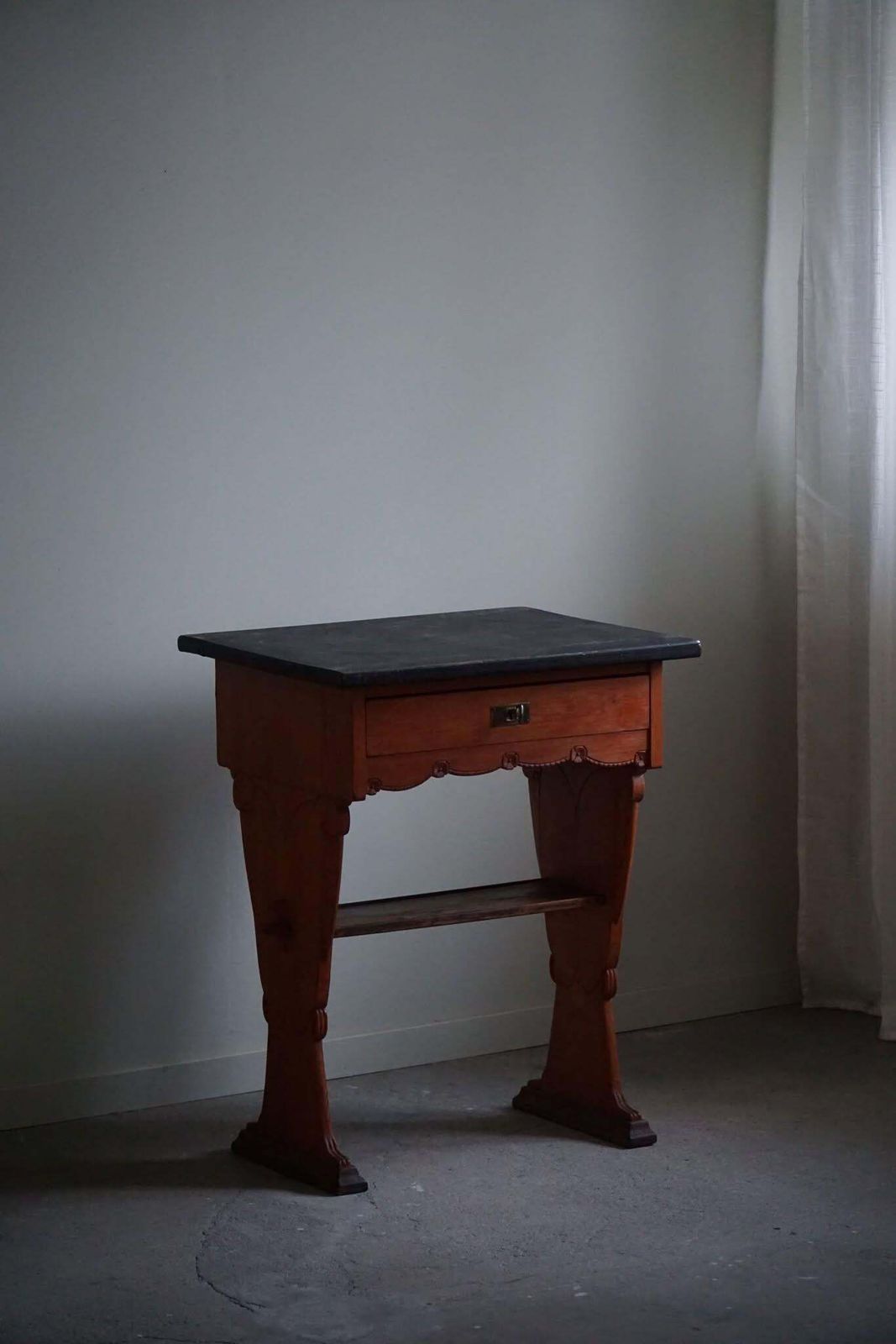 photo buy Antique Hand Crafted Swedish 19th Century Gustavian Style Pine Desk / Table