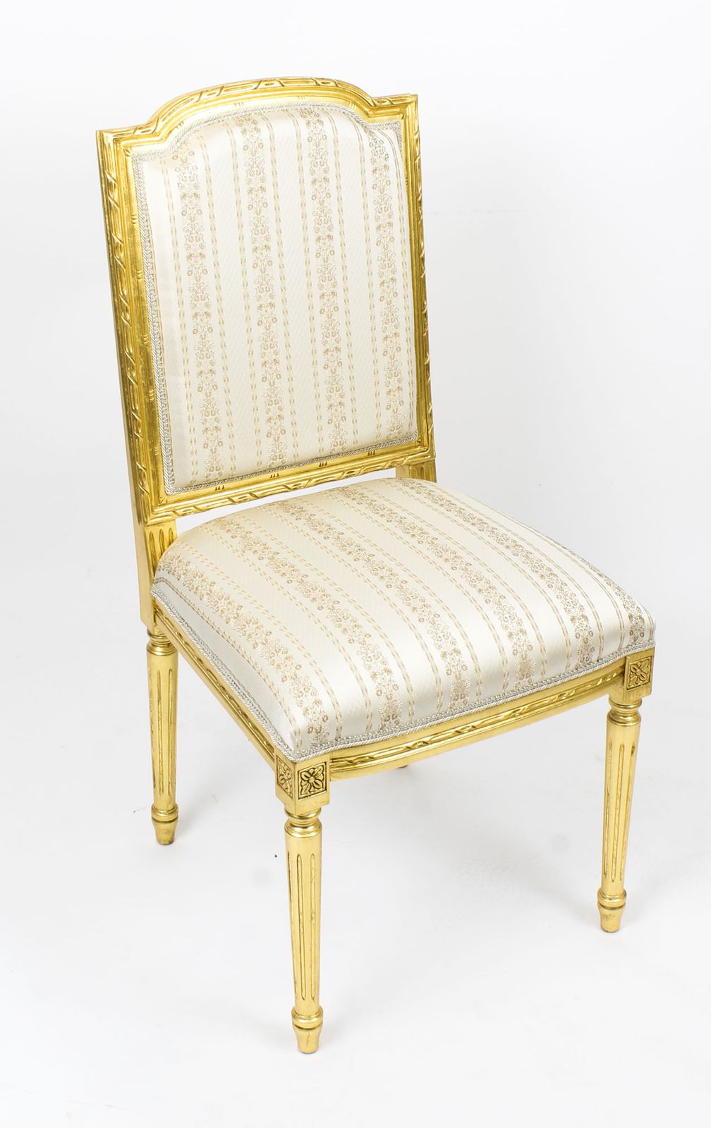 Bespoke Sets Of Giltwood Dining Chairs In The Louis XV Style Available To Order photo 780.0