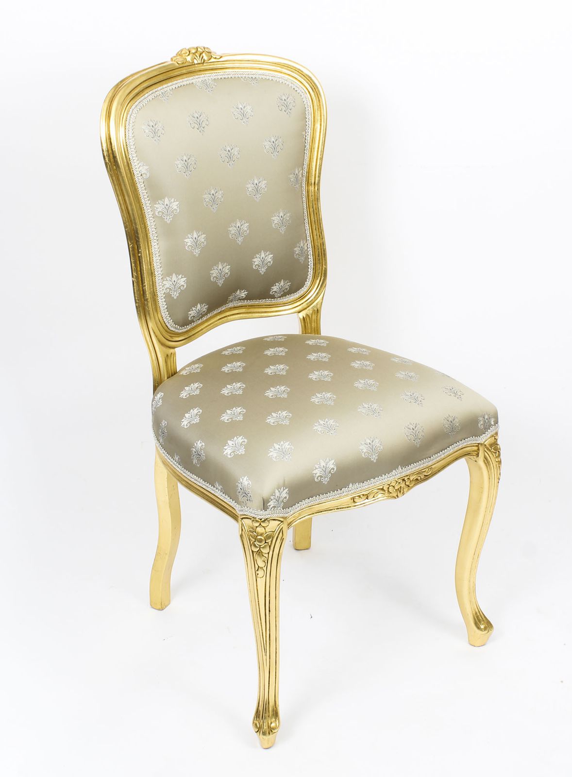 Bespoke Set Of Giltwood Dining Chairs In The Louis XVI Style Available To Order photo buy
