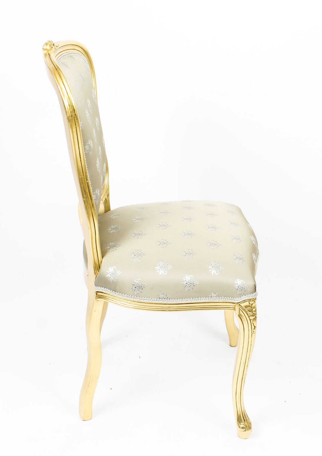 photo furniture Bespoke Set Of Giltwood Dining Chairs In The Louis XVI Style Available To Order