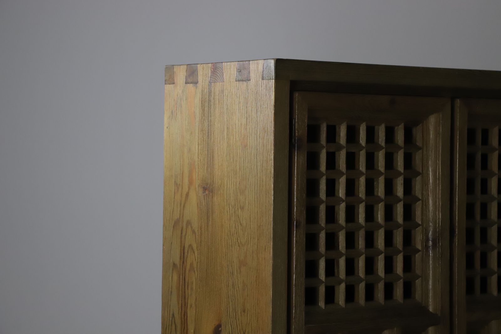 Furniture Biosca Brutalist Highboard, 1960s photo