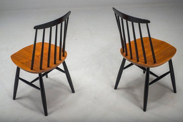 Fanett Dining Chairs By Ilmari Tapiovaara, 1960s, Set Of 2 photo Furniture