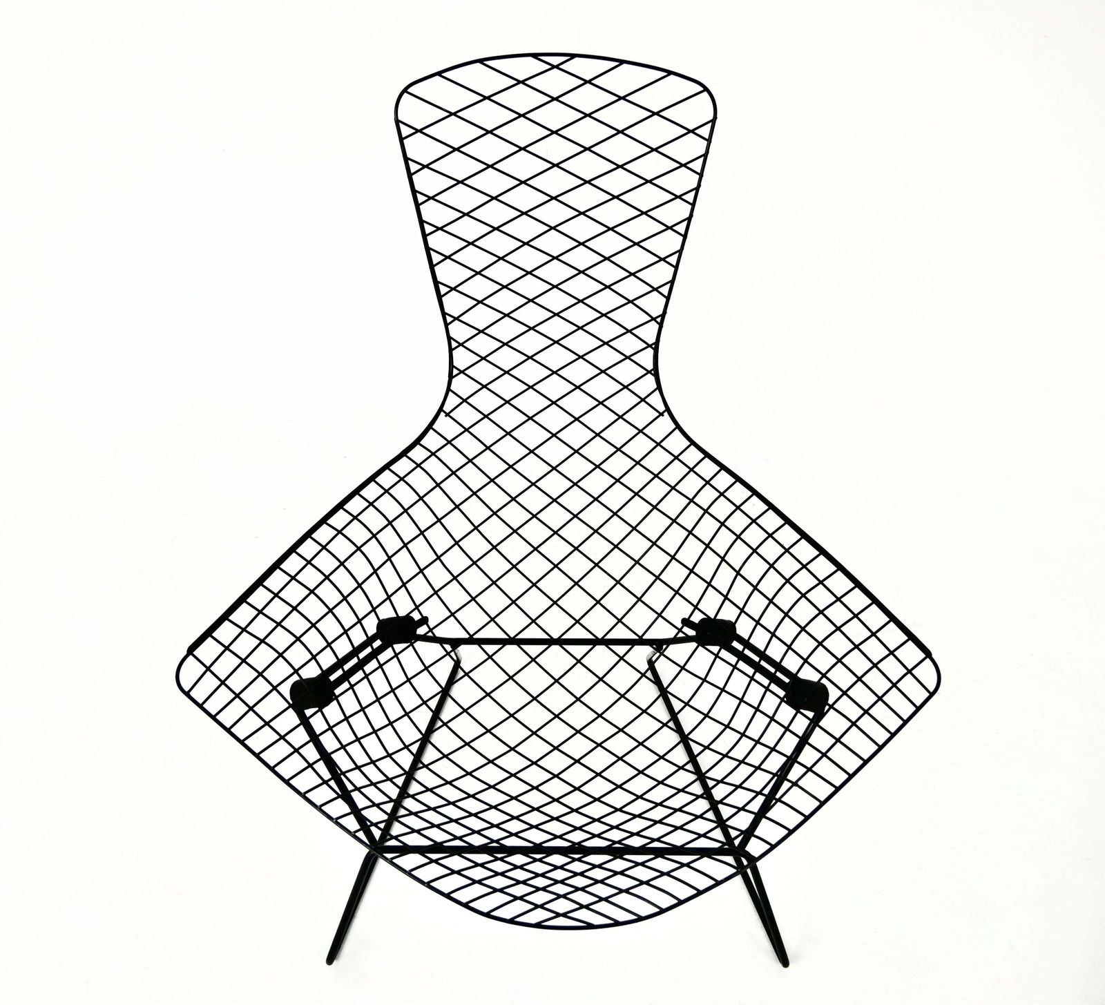 photo for sale Bird Chair With Ottoman By Harry Bertoia For Knoll, 1960