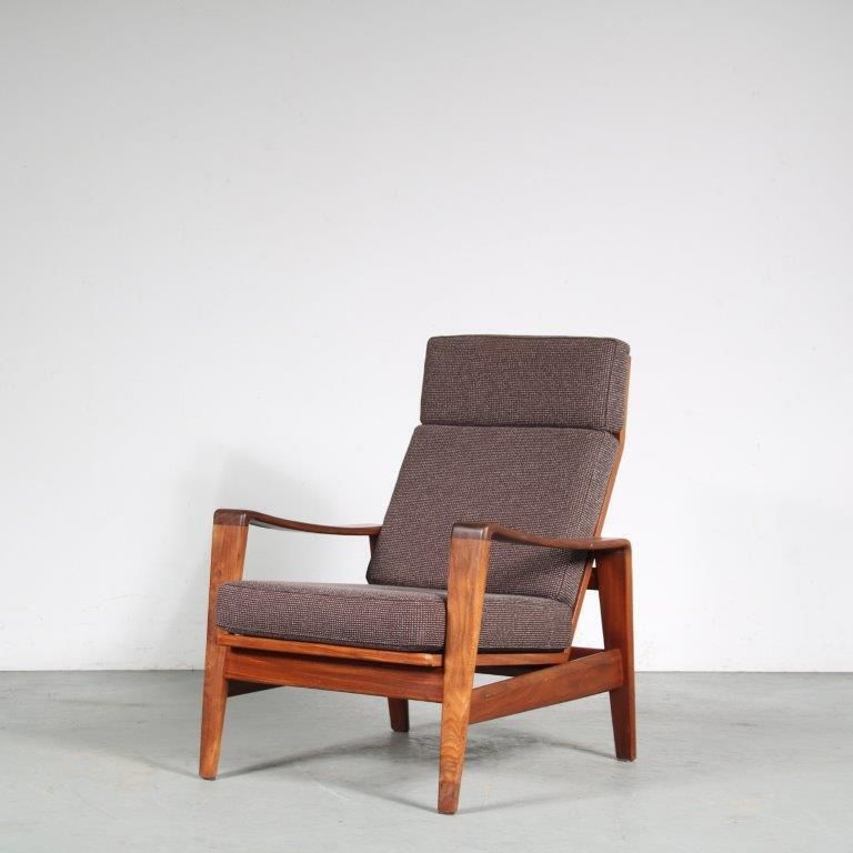 1960s Arne Wahl Iversen Lounge Chair For Komfort Denmark