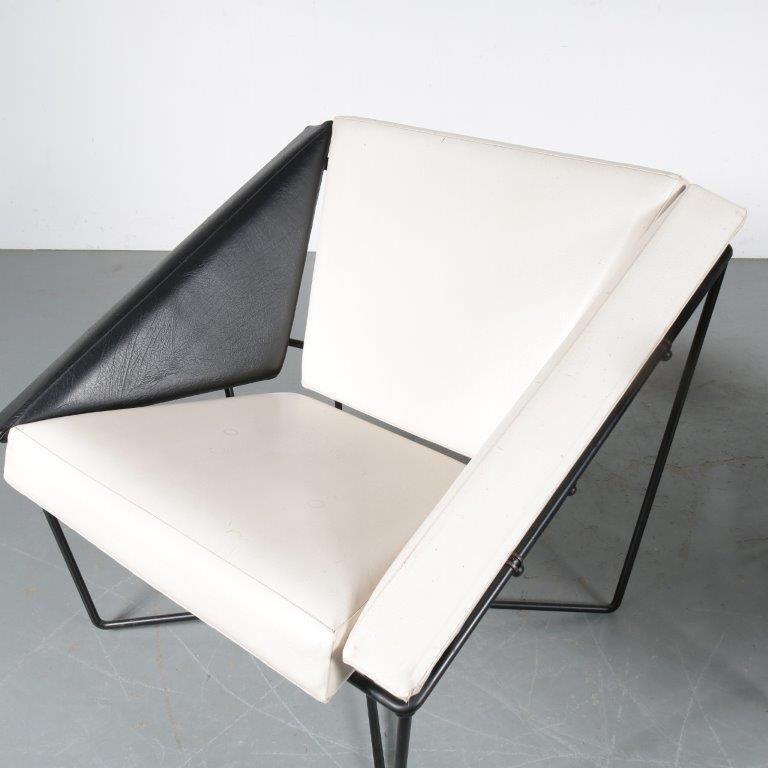 2731.0 Rob Eckhardt Pair Of “Van Speyk” Chairs For Pastoe, Netherlands 1984 photo