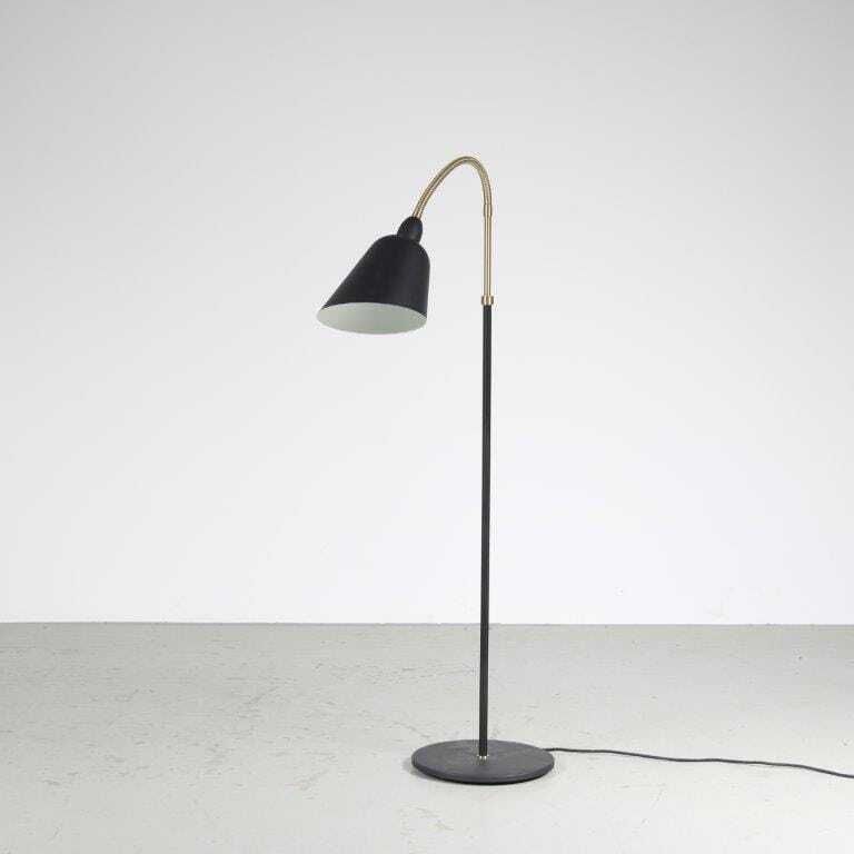 2020s Edition Of 1950s “Aj7” Floor Lamp By Arne Jacobsen For & Tradition, Denmark photo for sale