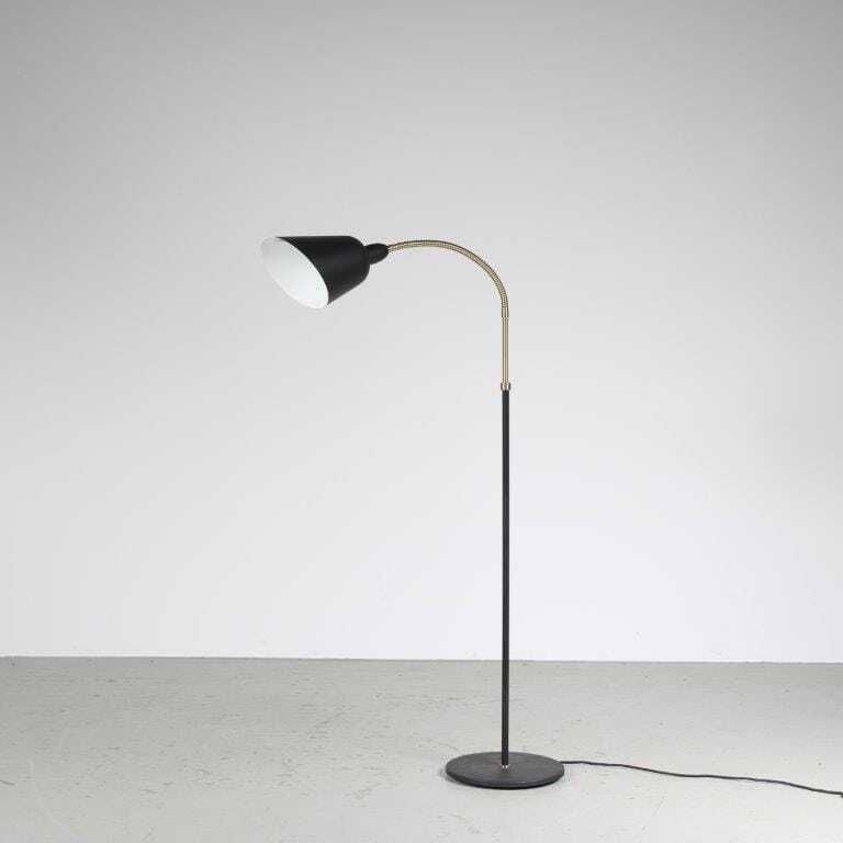 2020s Edition Of 1950s “Aj7” Floor Lamp By Arne Jacobsen For & Tradition, Denmark photo Lighting