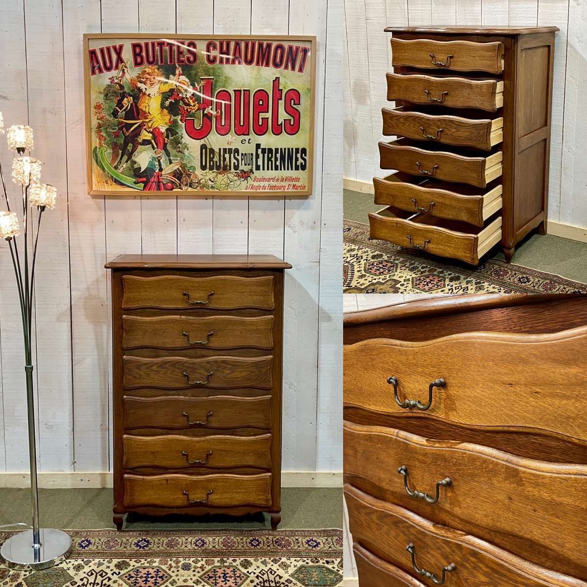 Oak Chiffonier From The 1950s