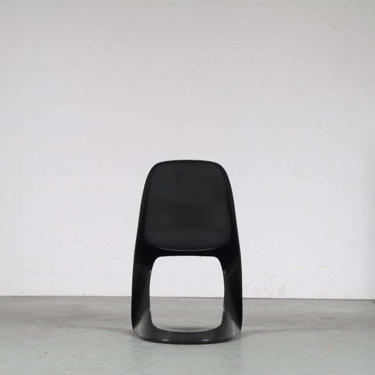 2000s Black “Casalino” Chair By Alexander Begge For Casala, Germany – Large Stock! photo vintage