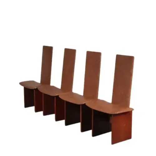 Kazuki” Dining Chairs By Kazuhide Takahama For Gavina, Italy 1980