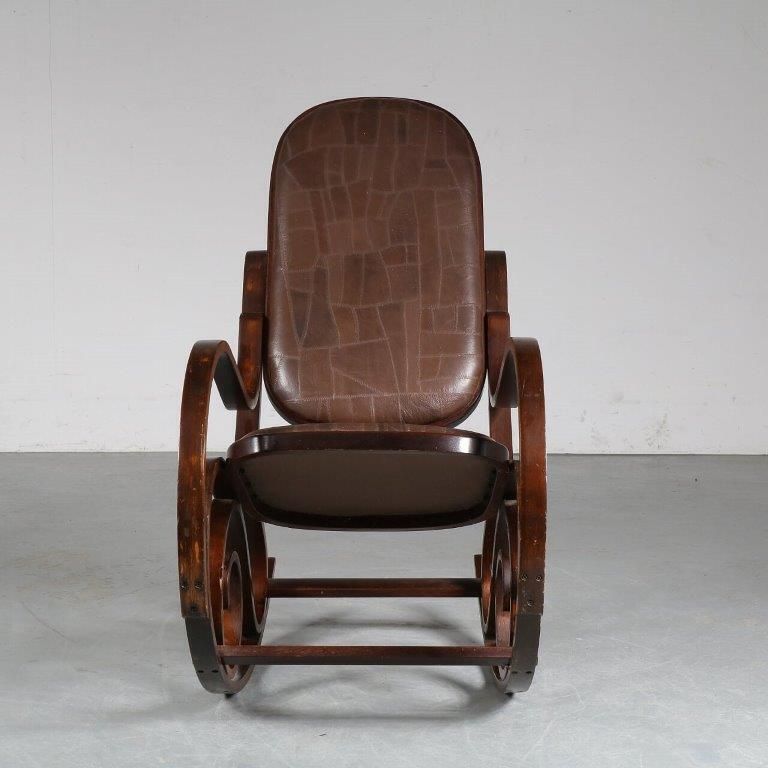 1970s Rocking Chair By Luigi Crassevig From Italy photo 561.0