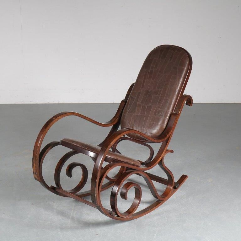 1970s Rocking Chair By Luigi Crassevig From Italy photo buy