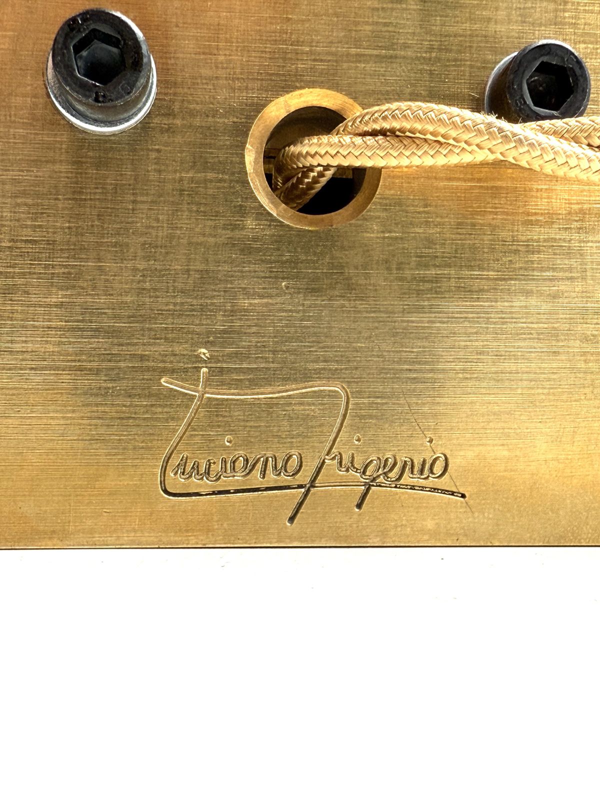 Luciano Frigerio, Hollywood Regency Mod. Tartaro Table Lamp Base, Italy 1970 photo 2300.0