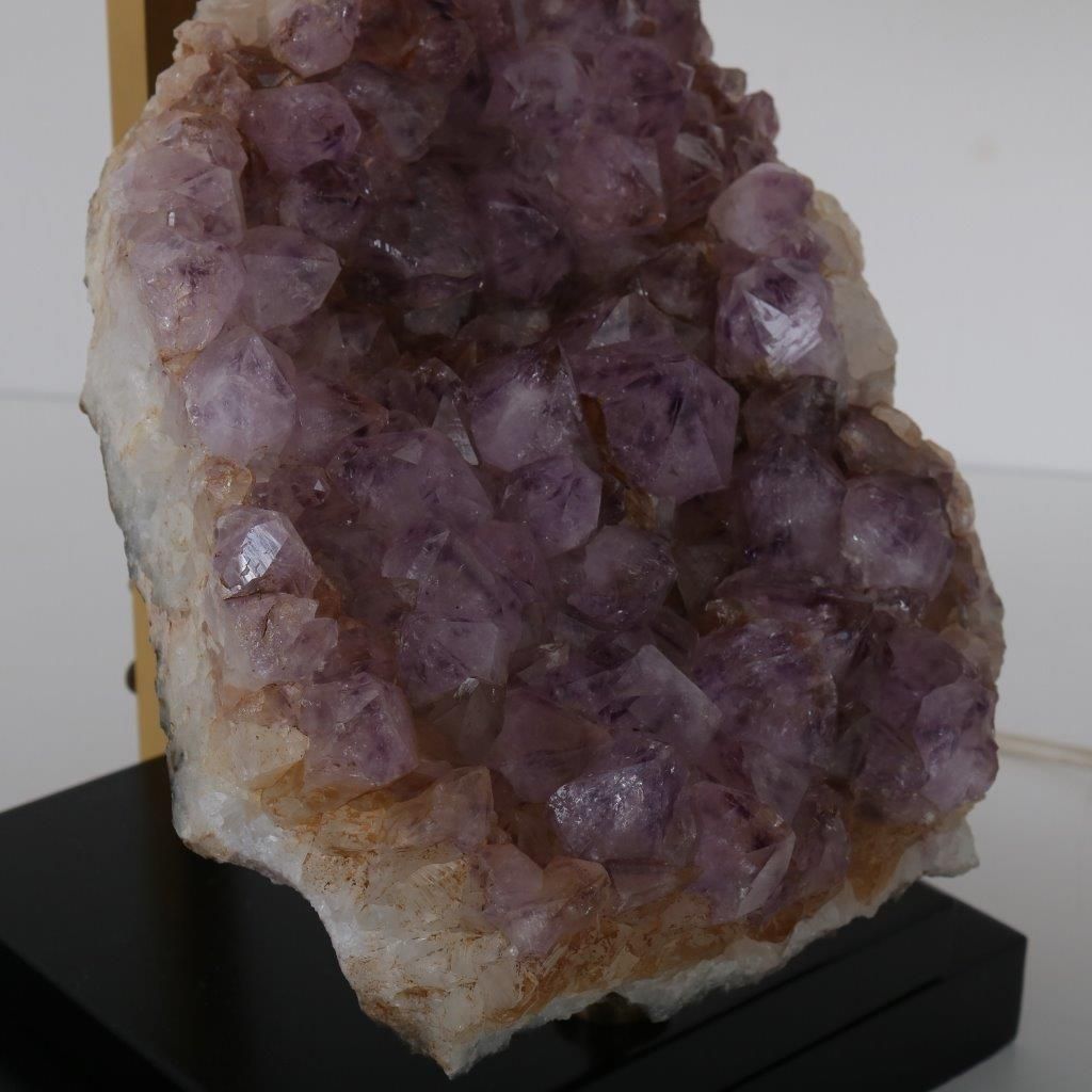 photo furniture Amethyst Table Lamp In The Style Of Willy Daro, Belgium 1970