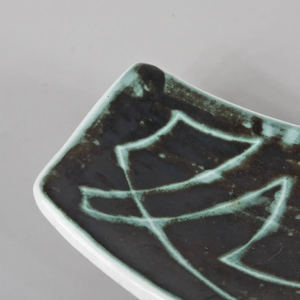 1960s Ceramic Dish In The Manner Of Georges Jouve, France photo Home Decor