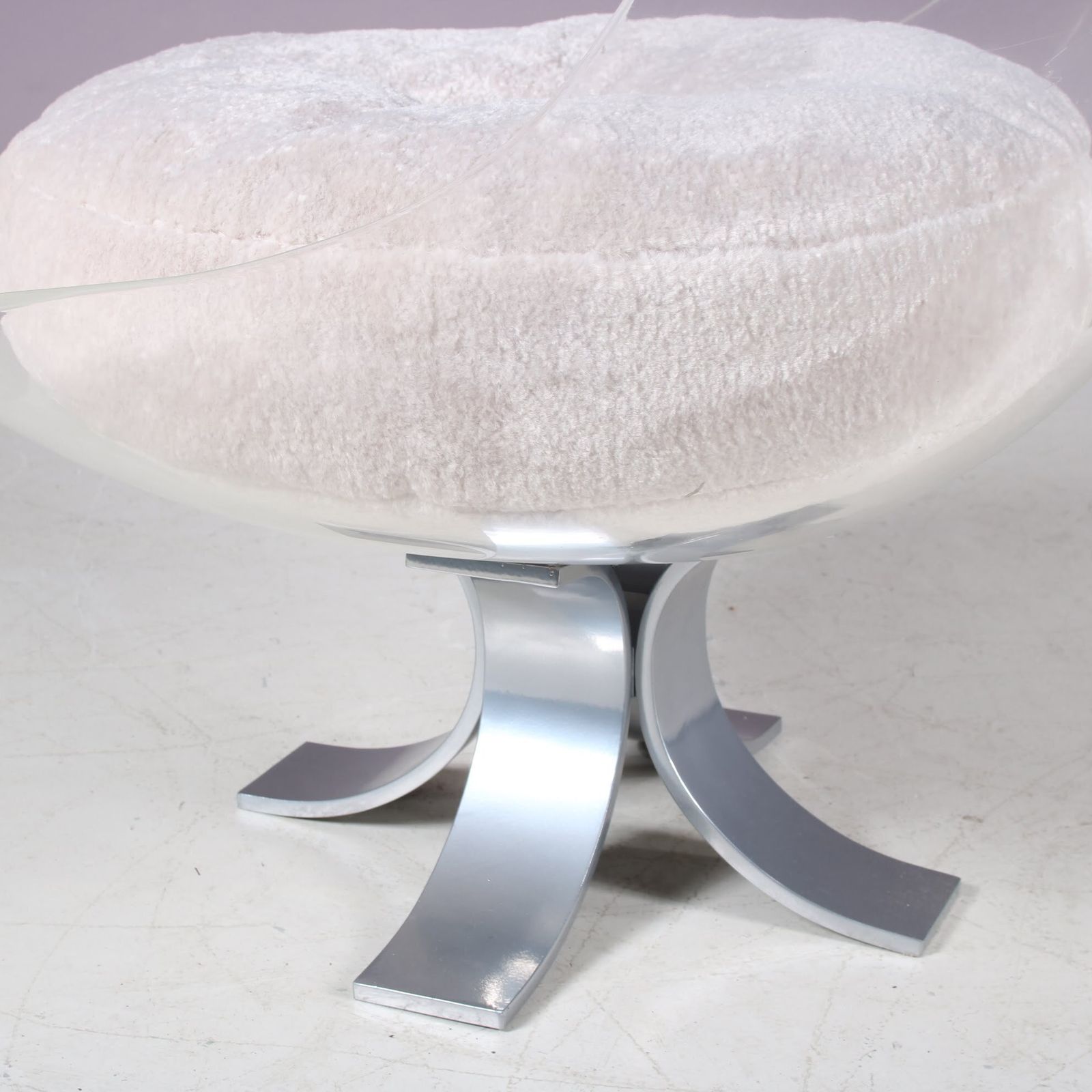 Plexiglass Lounge Chair By Michel Pigneres, France 1970 photo Furniture
