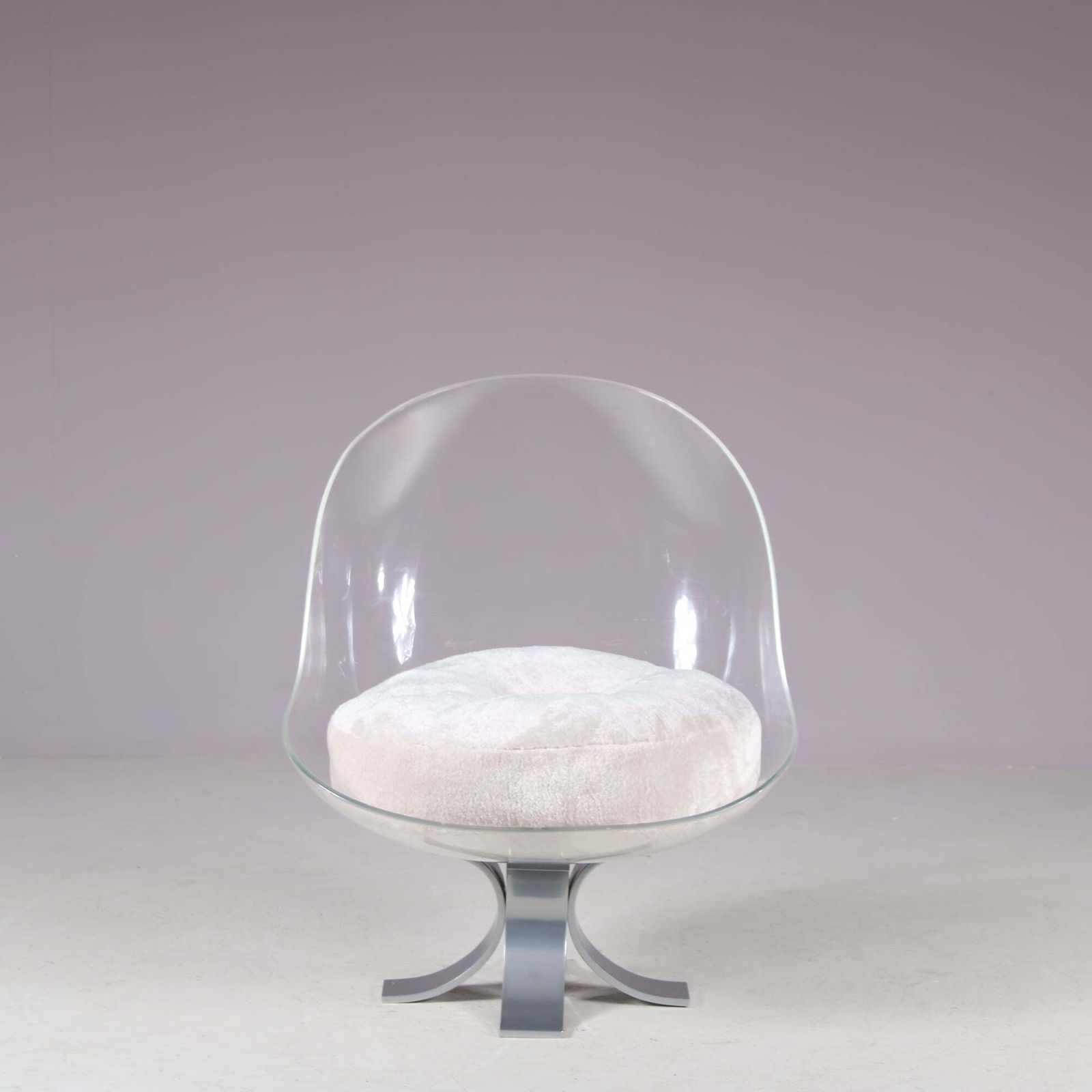 Plexiglass Lounge Chair By Michel Pigneres, France 1970 photo buy