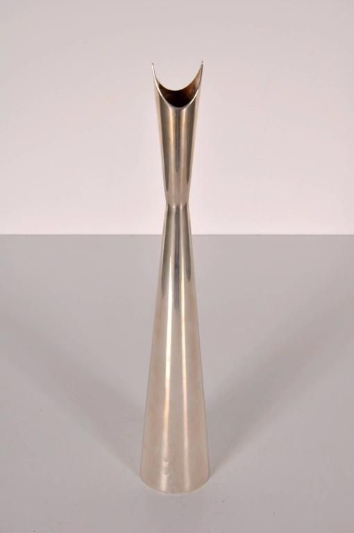 1950s Cardinale Vase By Lino Sabattini For Christofle, France