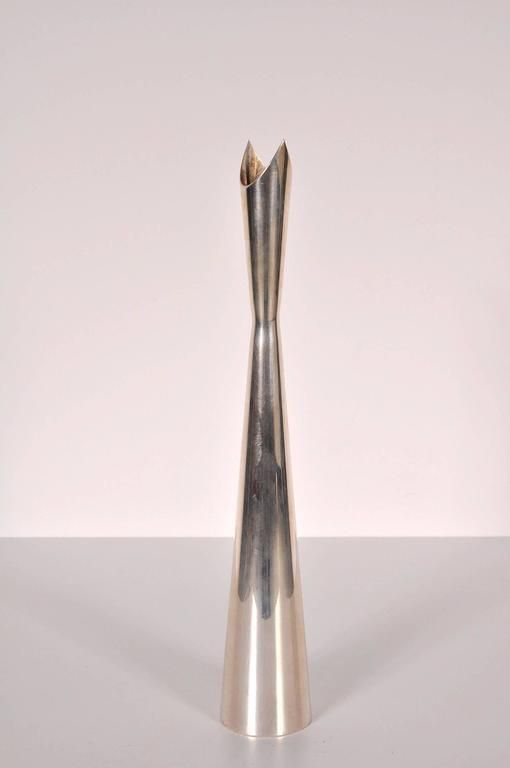1950s Cardinale Vase By Lino Sabattini For Christofle, France photo furniture