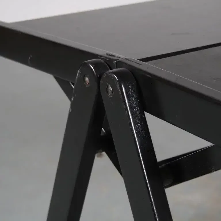 1960s Folding Table By Nico Kralj For Stol Kamnik, Slovenia photo vintage