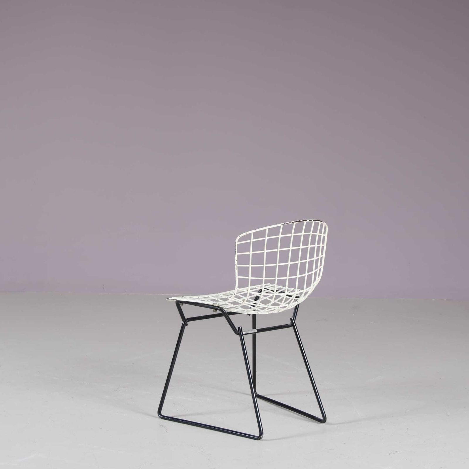 1950s Rare Harry Bertoia Children Chair For Knoll International, photo for sale
