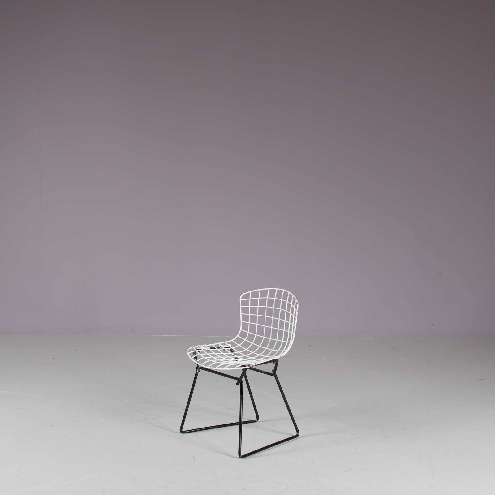 1950s Rare Harry Bertoia Children Chair For Knoll International, photo vintage