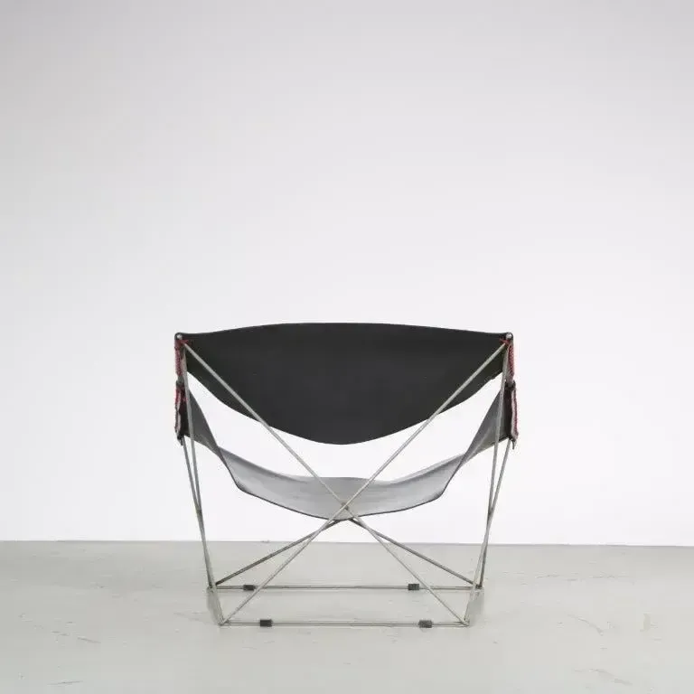 Pierre Paulin F675 “Butterfly” Chair By Artifort, Netherlands 1960 photo vintage