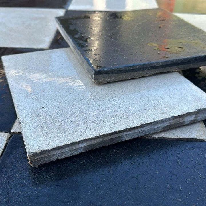 Bert And May Southern Blanco Y Hierro Reclaimed Tile 1.8 Sq M photo 366.12