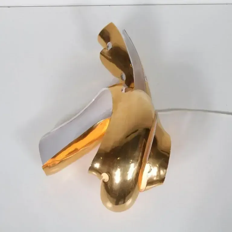 Sculptural Table Light By Amadeo Fiorese For Cermiche Fiorese, Italy 1960 photo vintage