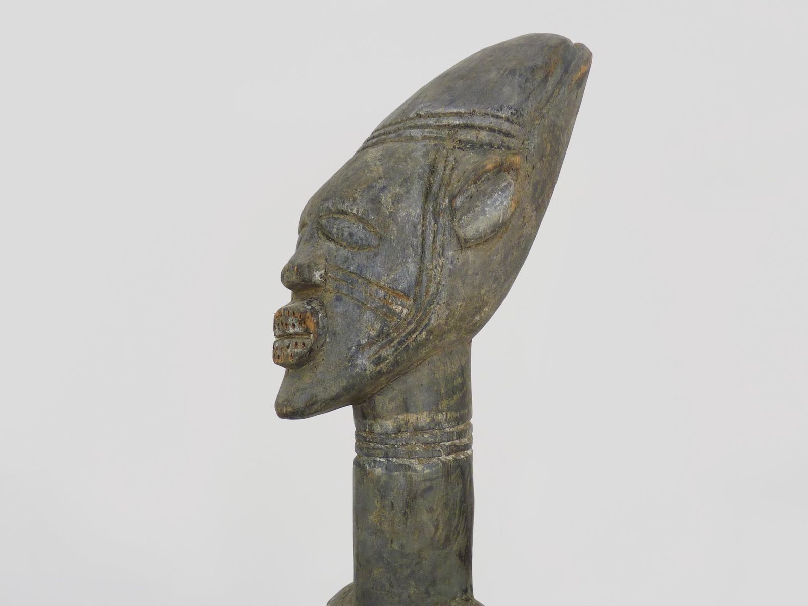 Large African Baoulé Statue From Ivory Coast. African Art, Tribal Art. 50s 60s photo 864.0