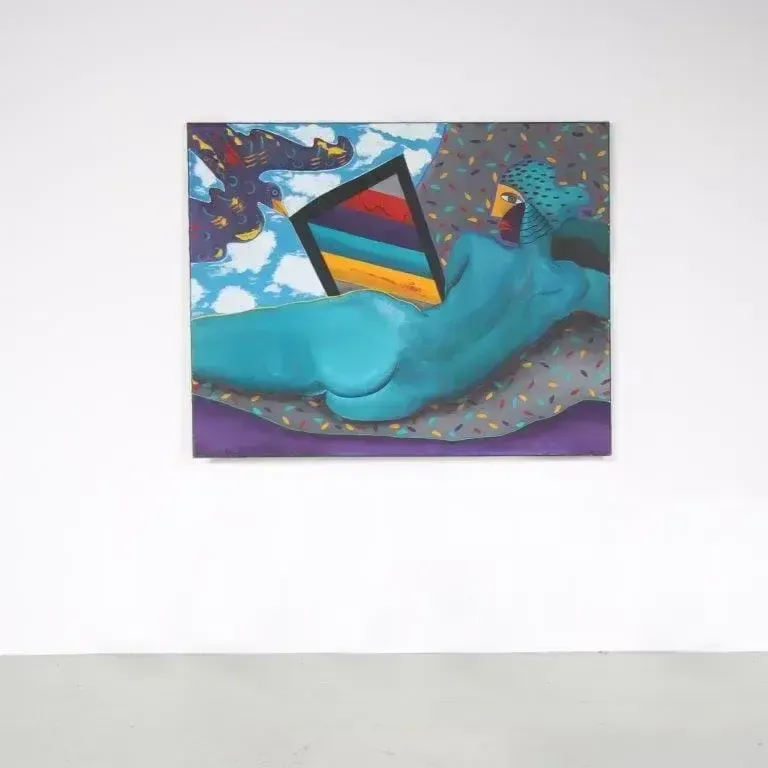 1987 “Venus” Painting By Cecile De Bruijn From Belgium photo furniture