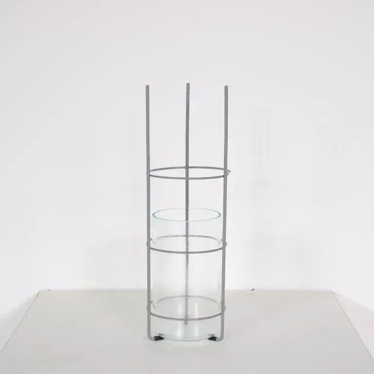 1980s “Variflor” Clear Vase By Max Rond For Indoor, Netherlands photo 84.0