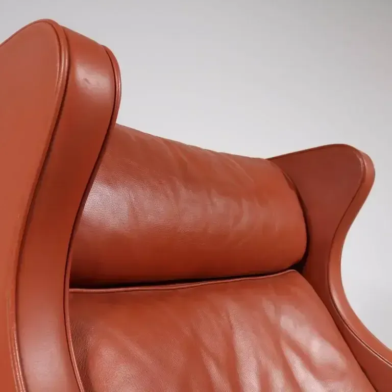 Borge Mogensen Wingback Chair For Fredericia, Denmark, 1960 photo vinterior