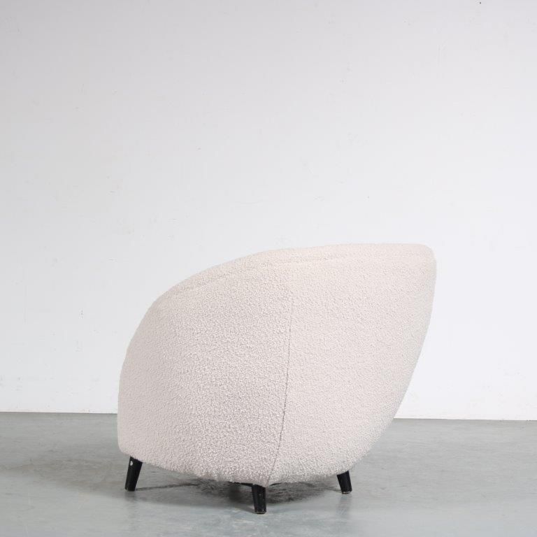 1960s Lounge Chair Attributed To Isa Bergamo In Italy
